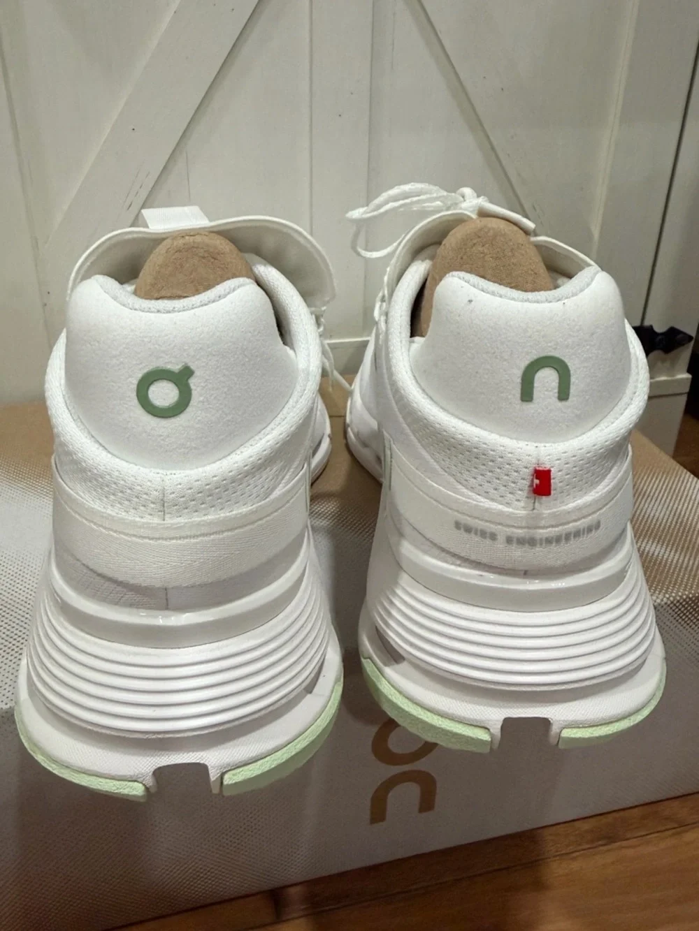 ON Cloudnova 2 White/Sage Women’s 9.5 - Picture 4 of 12
